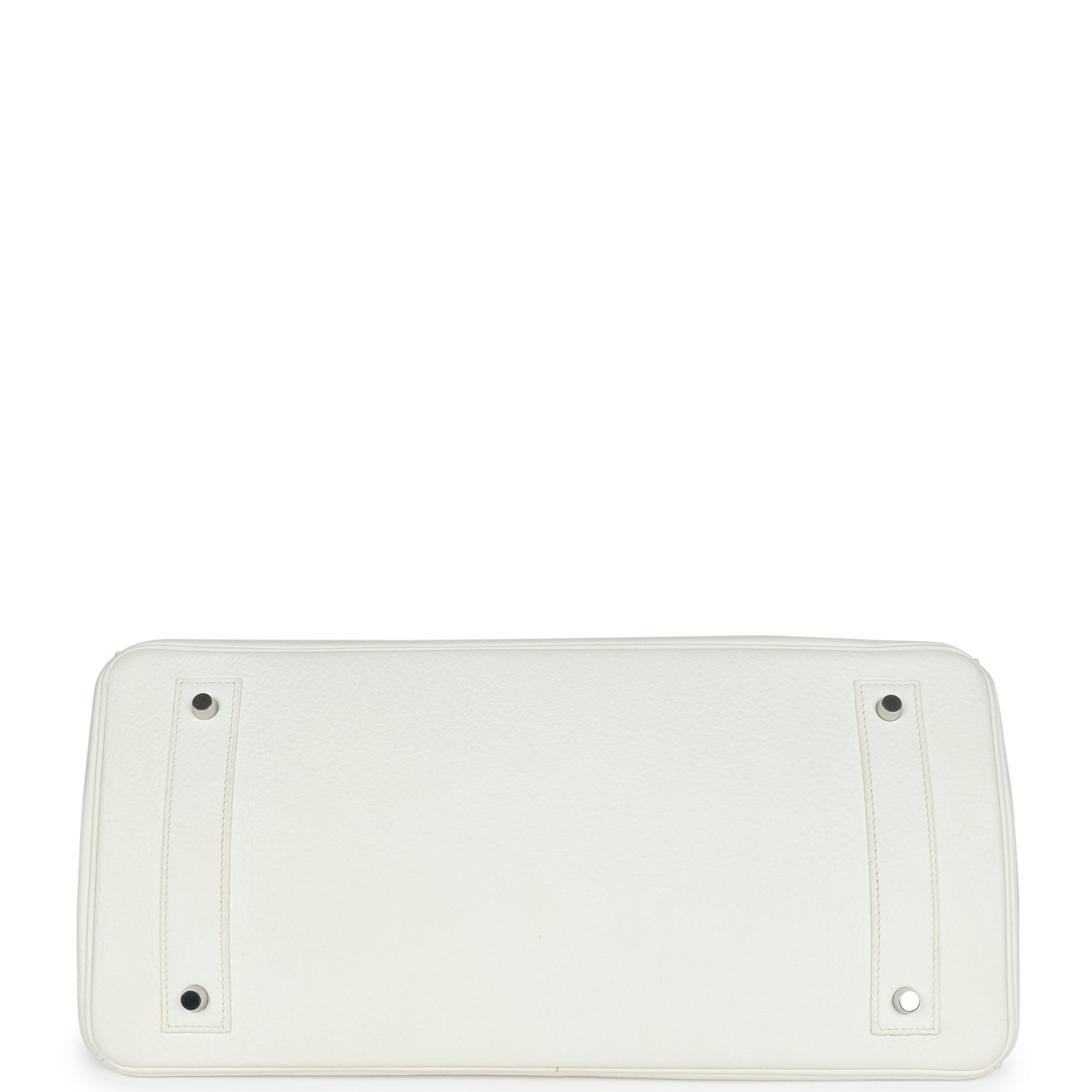 Hermes Shoulder Birkin 42 JPG White Clemence Palladium Hardware
