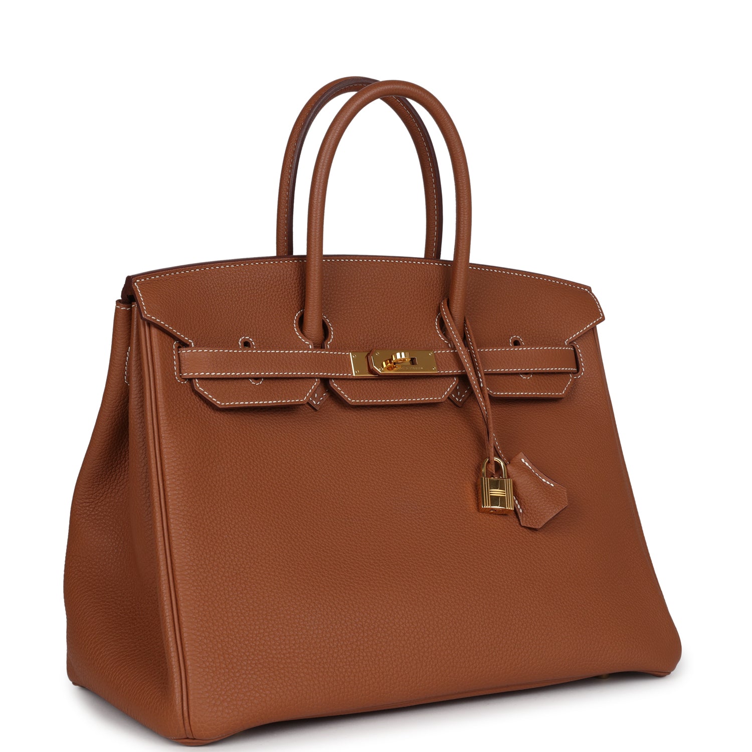Hermes Birkin 35 Gold Togo Gold Hardware