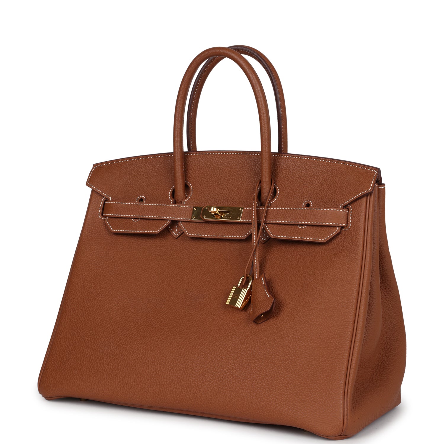 Hermes Birkin 35 Gold Togo Gold Hardware