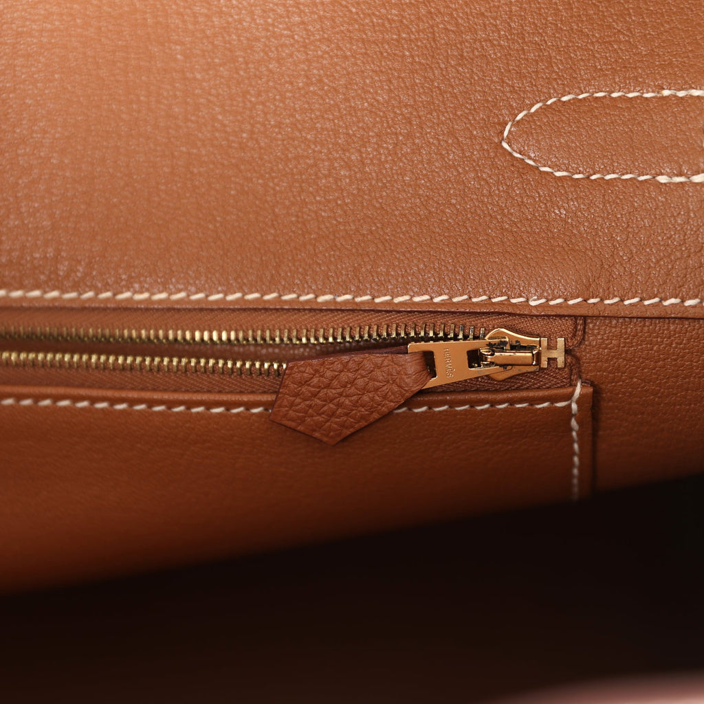 Hermes Birkin 35 Gold Togo Gold Hardware