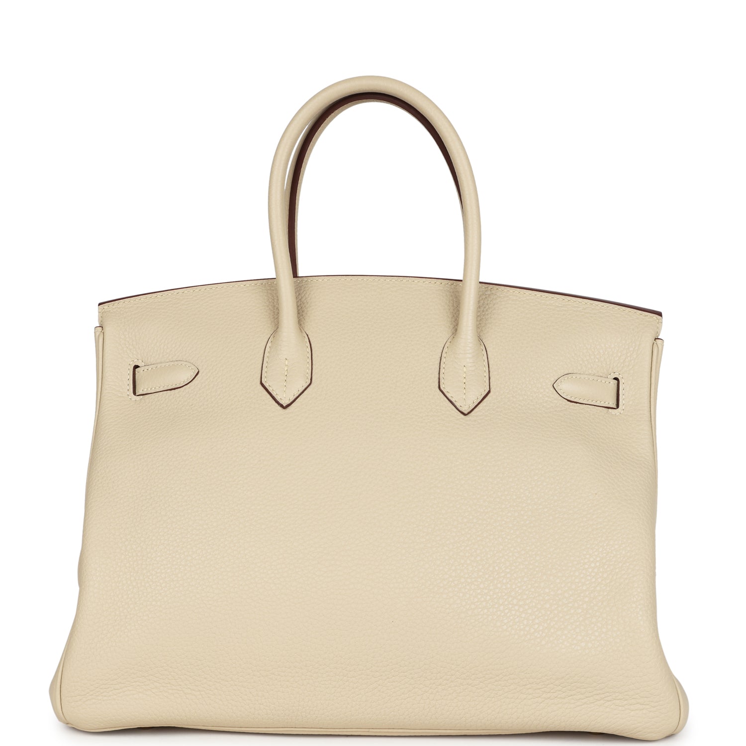 Hermes Birkin 35 Parchemin Clemence Gold Hardware