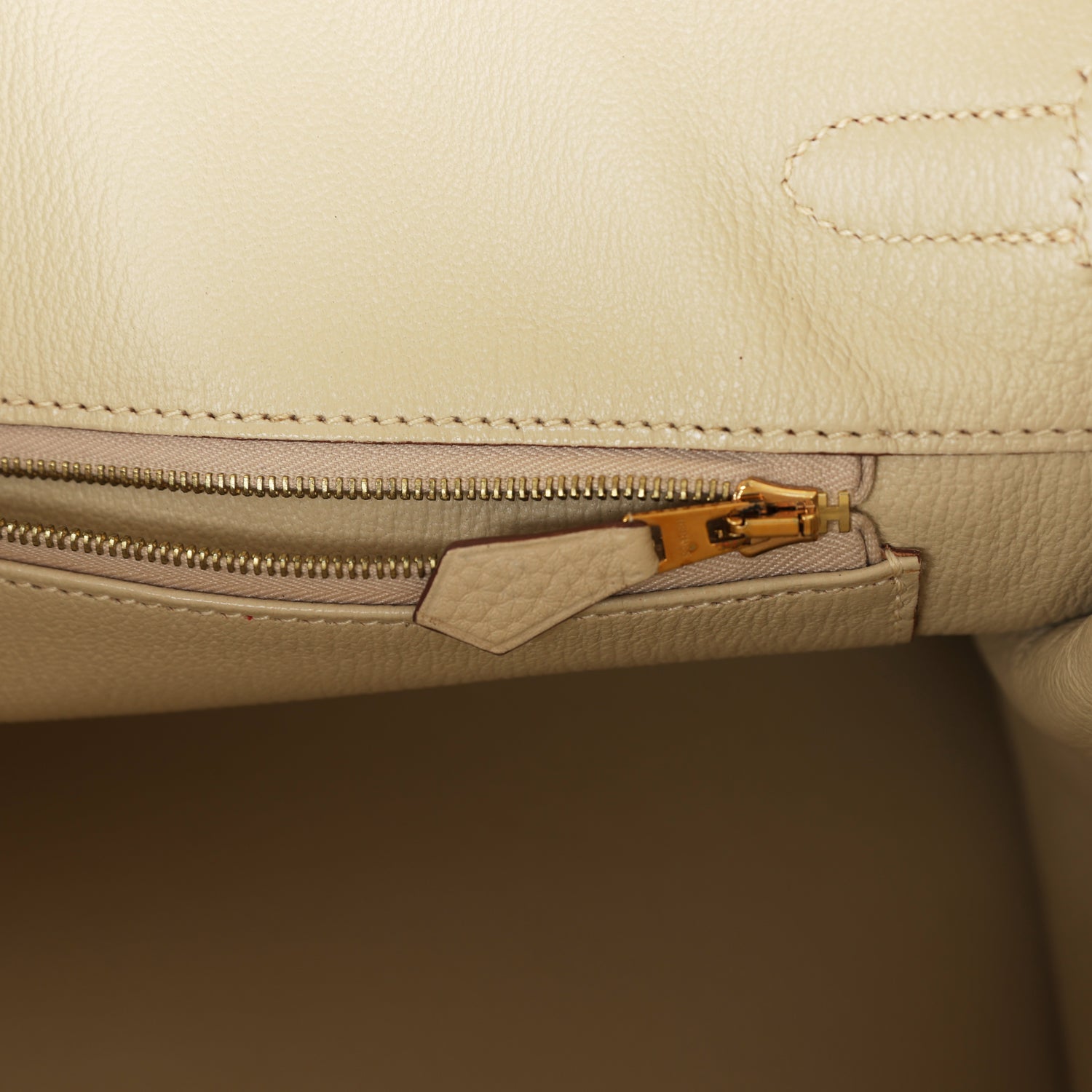 Hermes Birkin 35 Parchemin Clemence Gold Hardware
