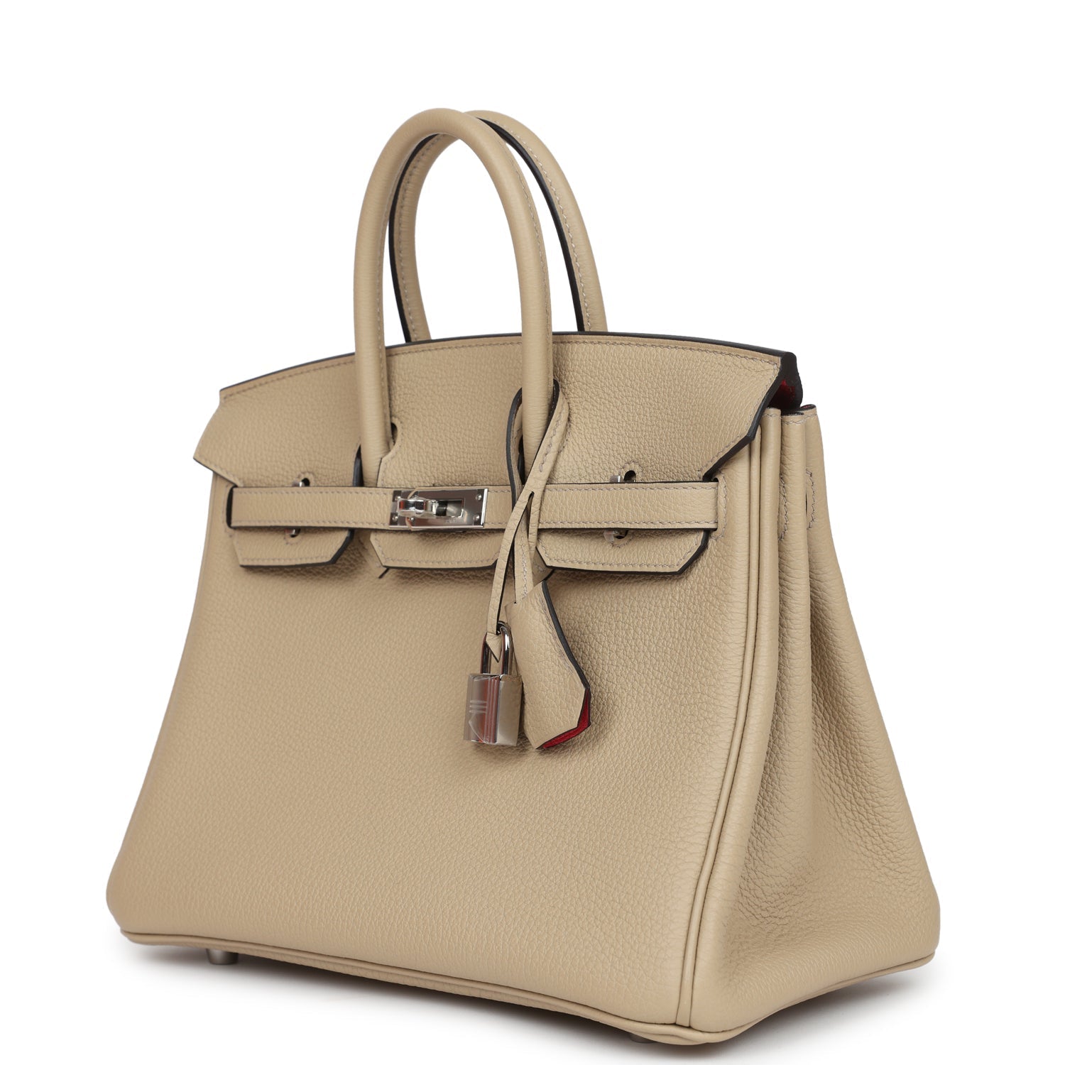 Hermes Birkin 25 Trench Verso Togo Palladium Hardware