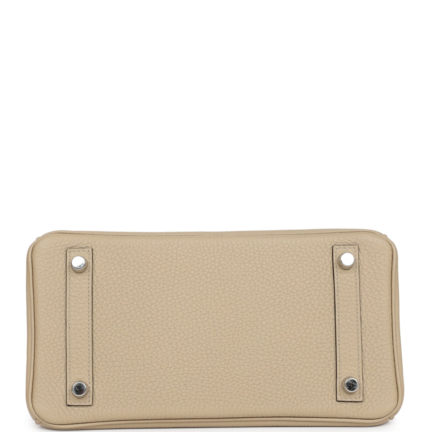 New Hermes Birkin 25 Trench Verso Togo Palladium Hardware