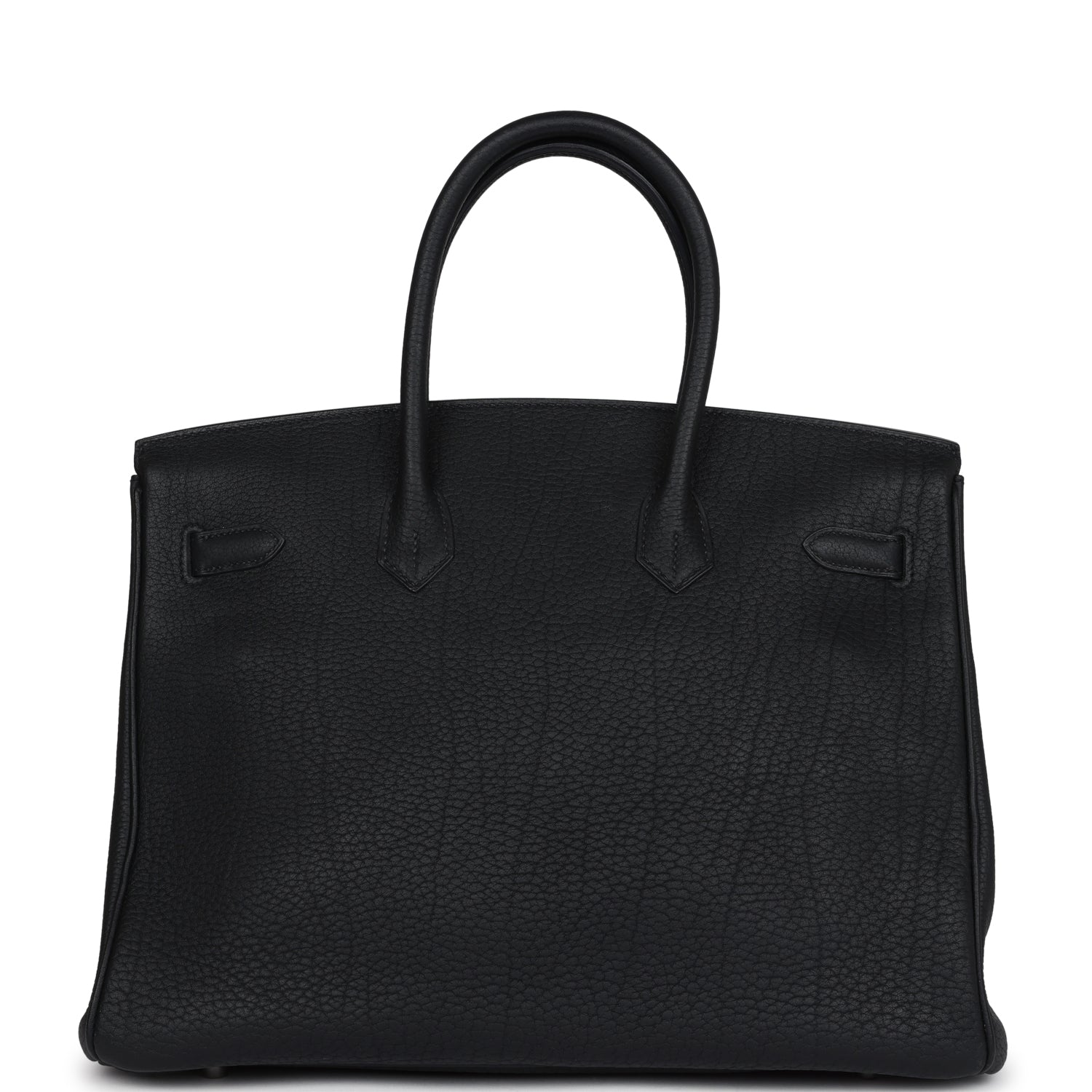 Hermes Birkin 35 Black Fjord Palladium Hardware