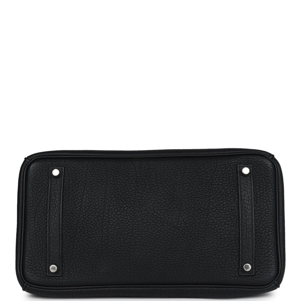 Hermes Birkin 35 Black Fjord Palladium Hardware