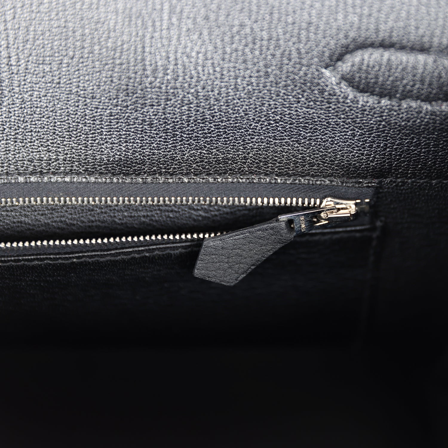 Hermes Birkin 35 Black Fjord Palladium Hardware