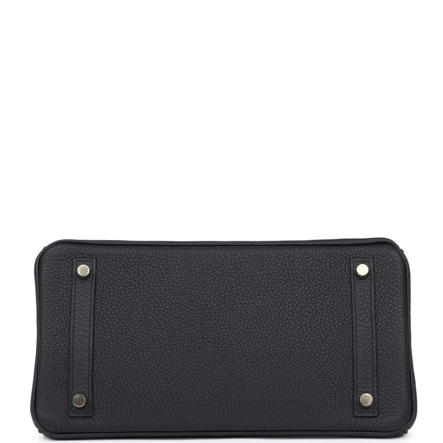 Hermes Birkin 30 Black Togo Gold Hardware