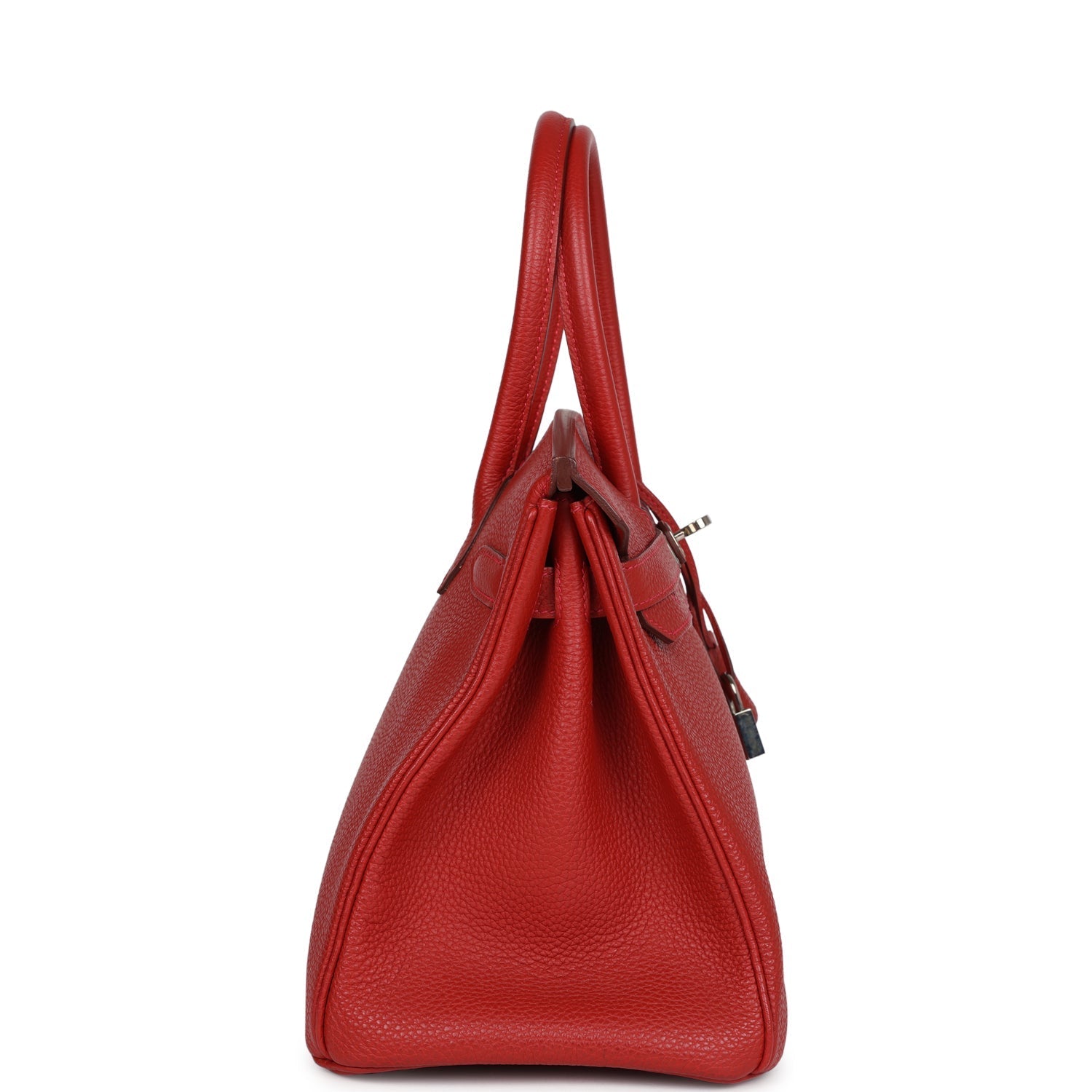 New Hermes Birkin 30 Vermillon Togo Palladium Hardware