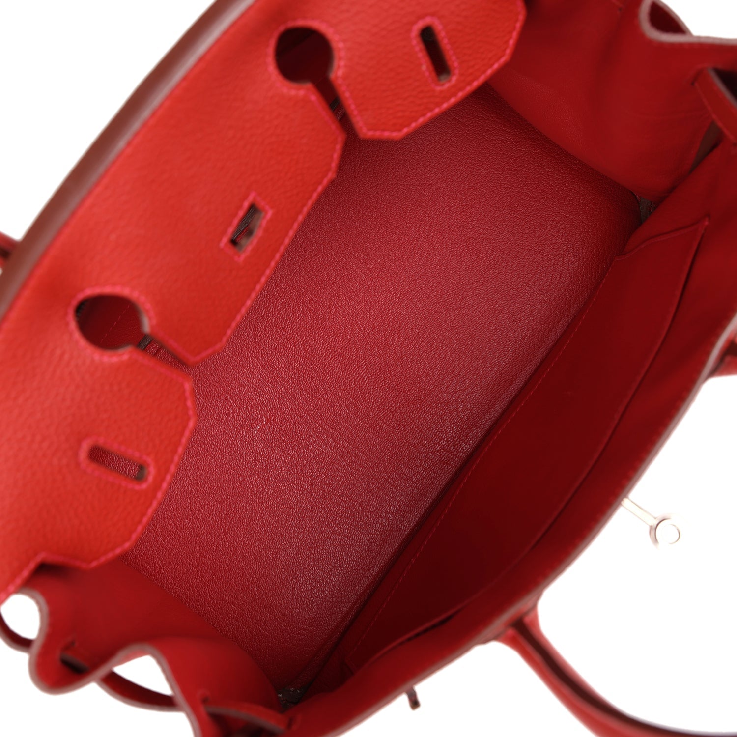New Hermes Birkin 30 Vermillon Togo Palladium Hardware