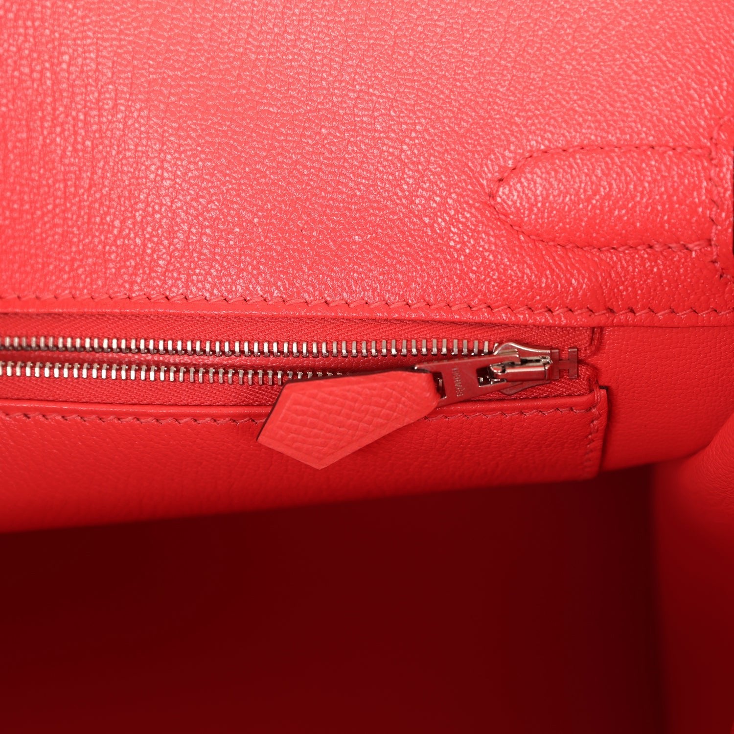 New Hermes Birkin 30 Rose Jaipur Epsom Palladium Hardware