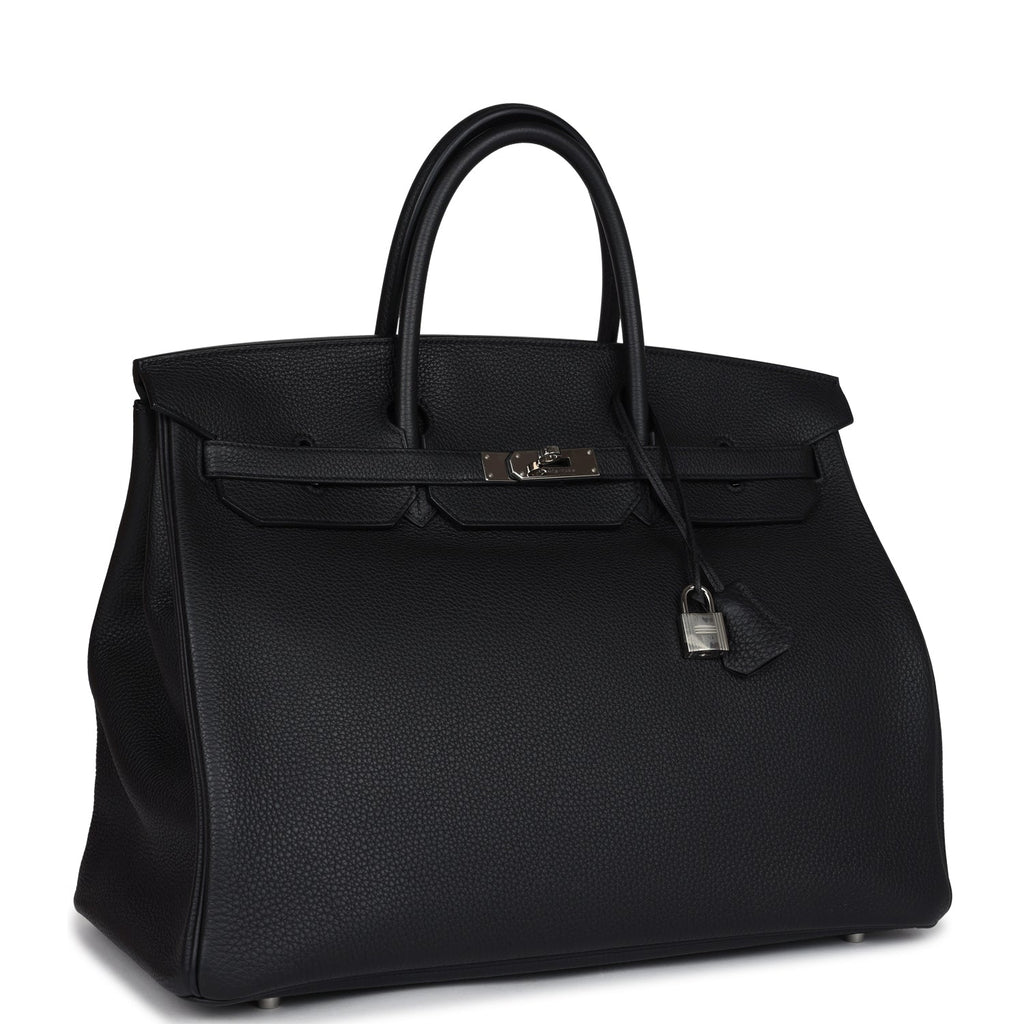 Hermes Birkin 40 Black Togo Palladium Hardware
