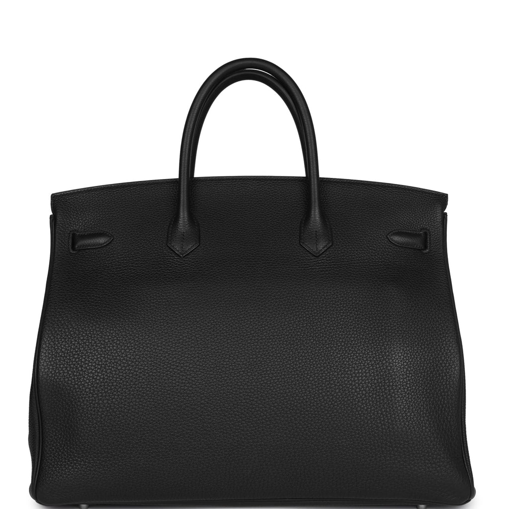 Hermes Birkin 40 Black Togo Palladium Hardware