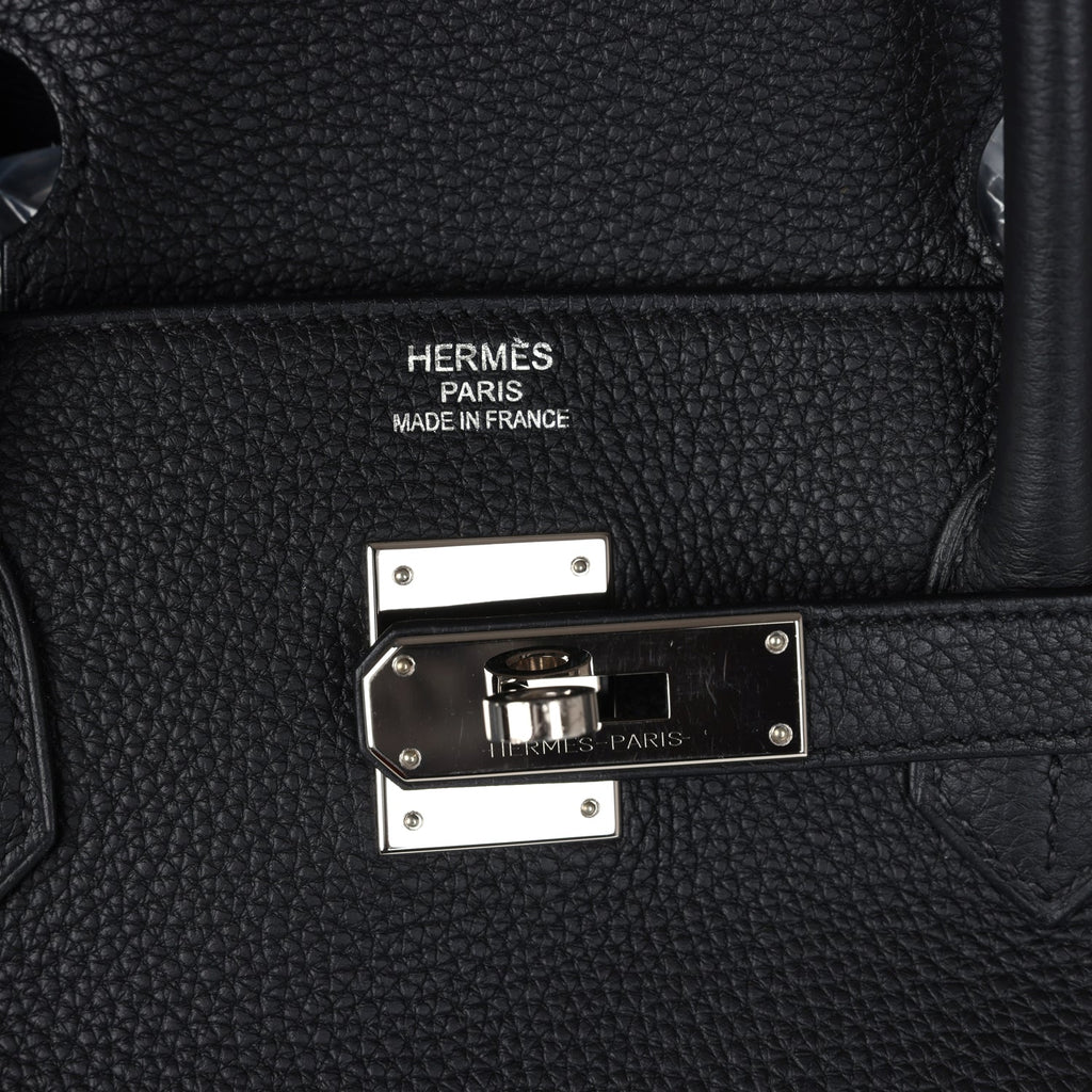 Hermes Birkin 40 Black Togo Palladium Hardware