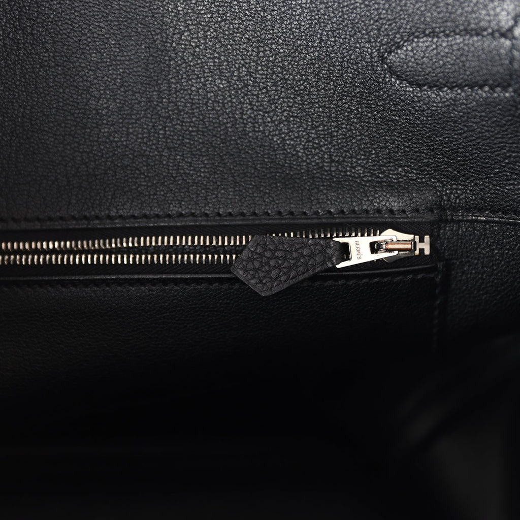 Hermes Birkin 40 Black Togo Palladium Hardware