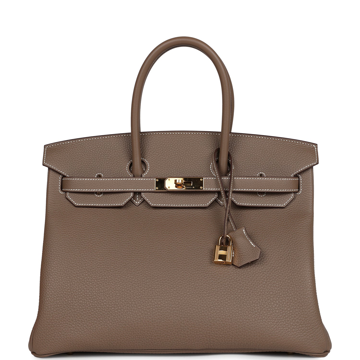 Hermes Birkin 35 Etoupe Togo Gold Hardware