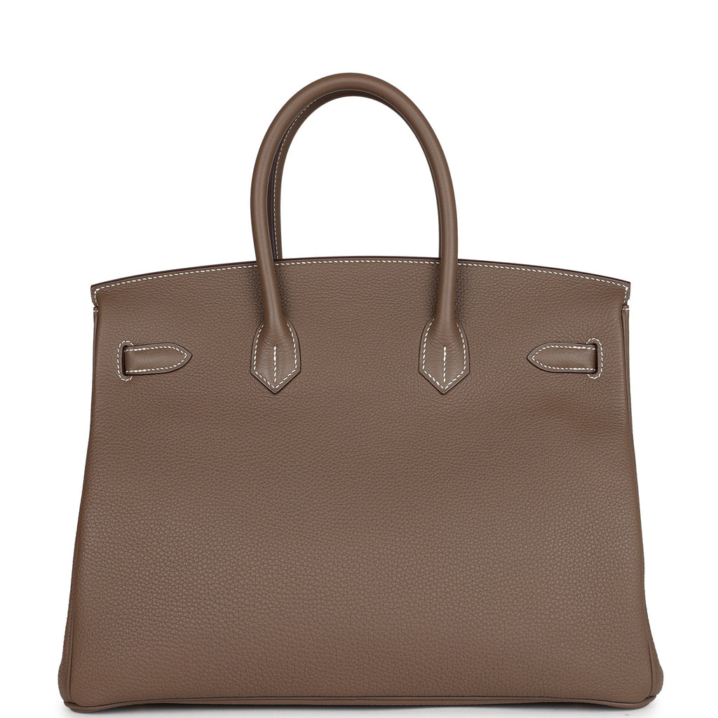 Hermes Birkin 35 Etoupe Togo Gold Hardware