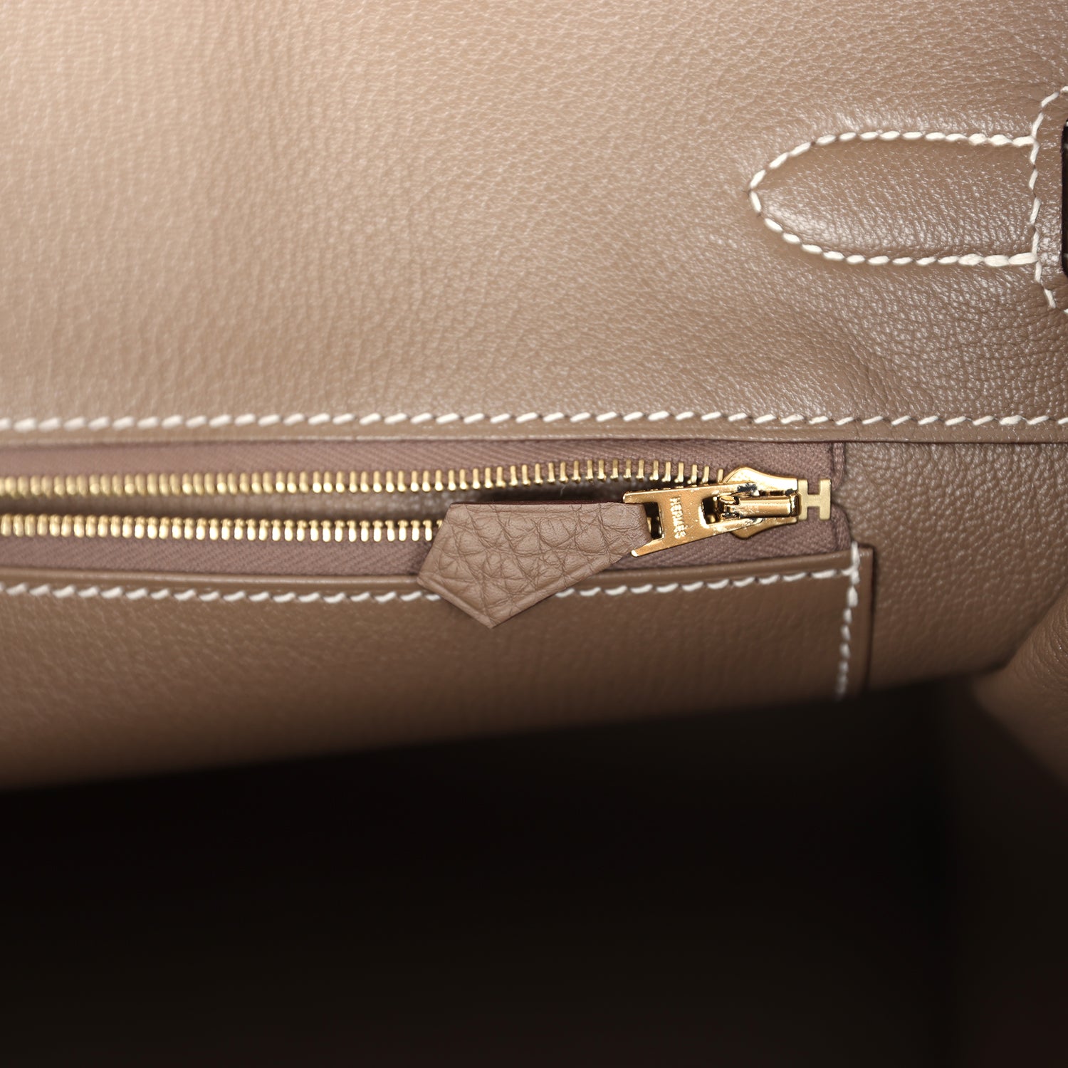 Hermes Birkin 35 Etoupe Togo Gold Hardware