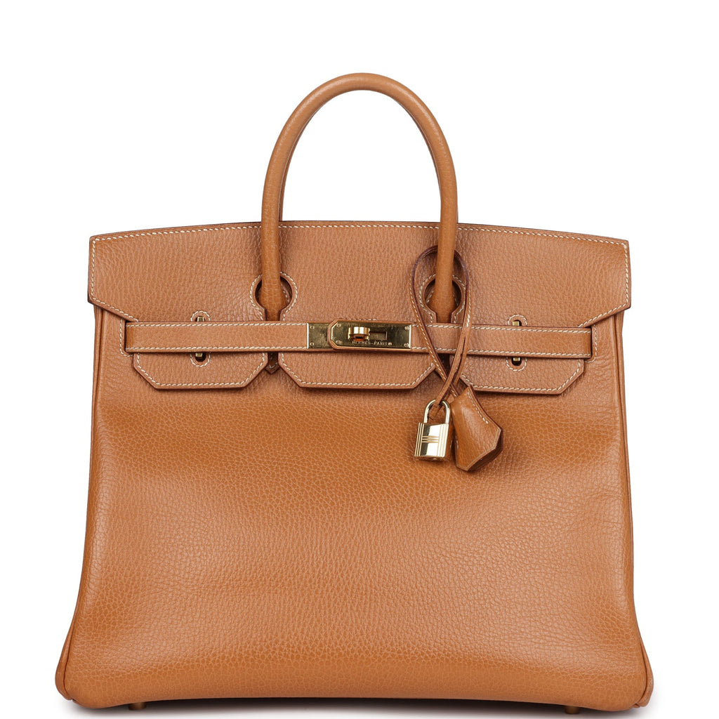 New Hermes HAC Birkin 32 Naturel Ardennes Gold Hardware