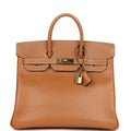 New Hermes HAC Birkin 32 Naturel Ardennes Gold Hardware