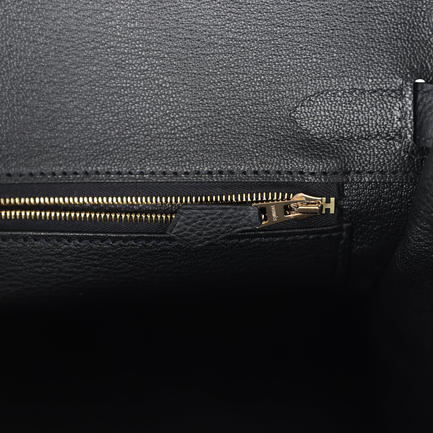Hermes Birkin 30 Black Togo Gold Hardware
