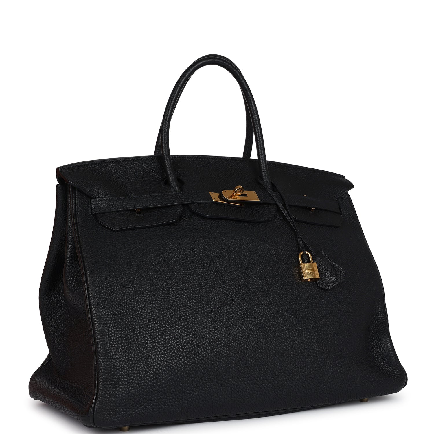 Hermes Birkin 40 Black Togo Gold Hardware