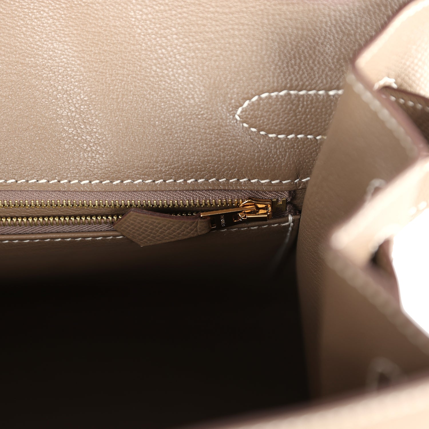 Hermes Birkin Sellier 30 Etoupe Epsom Gold Hardware