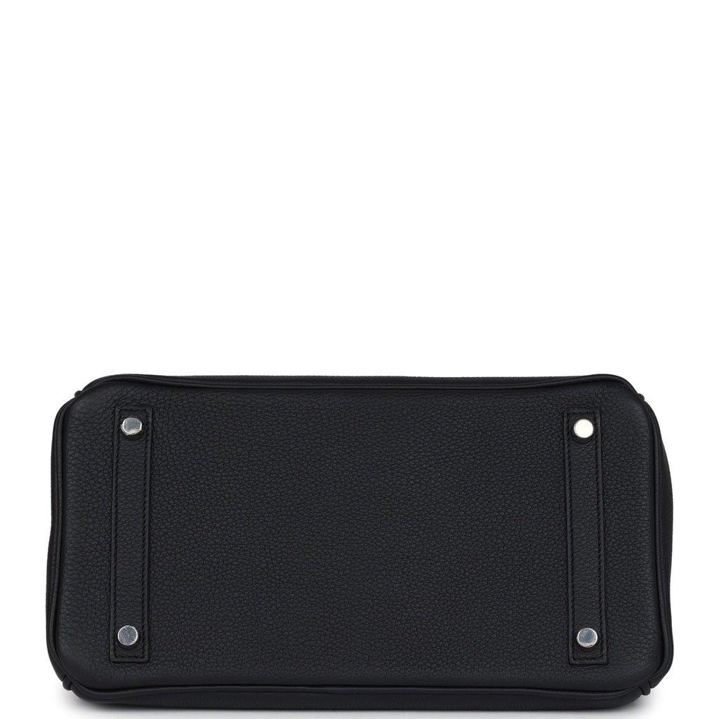 Hermes Birkin 30 Black Togo Palladium Hardware