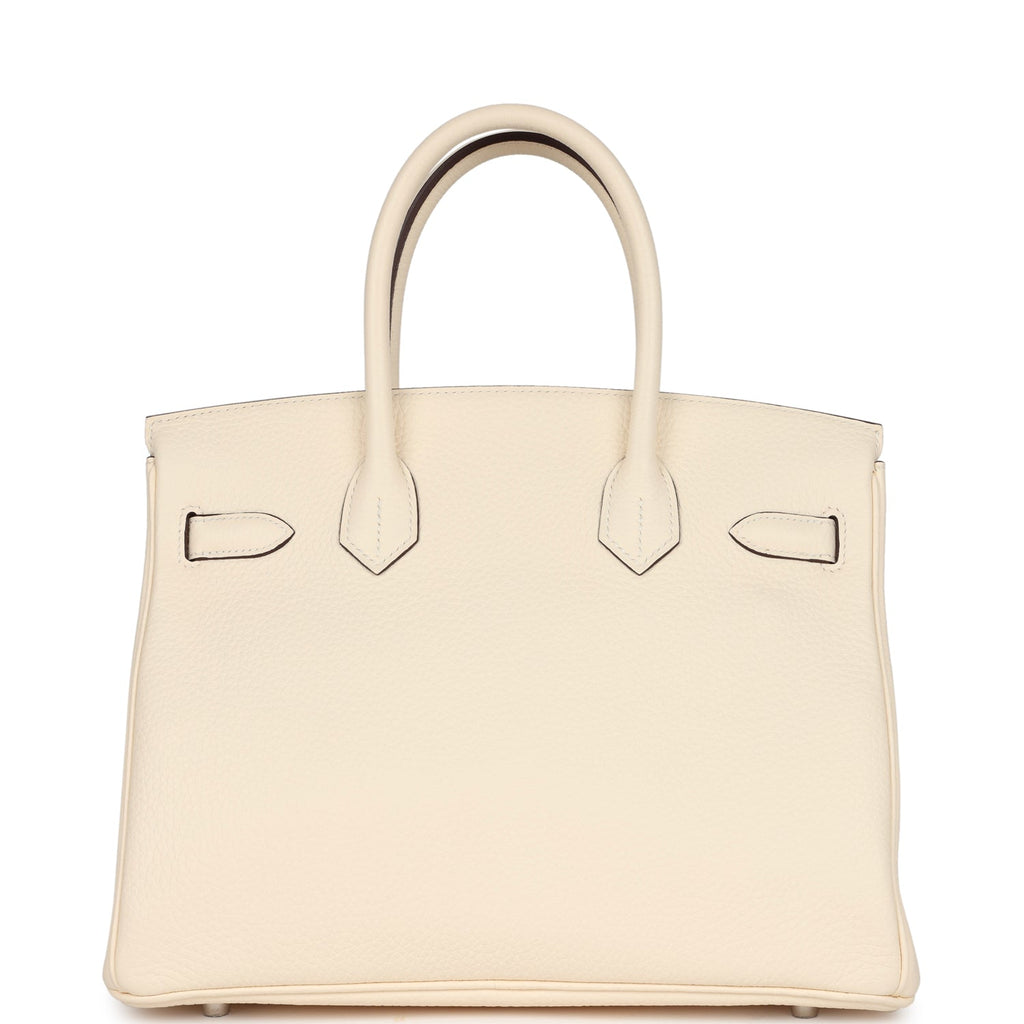 Hermes Birkin 30 Nata Clemence Palladium Hardware