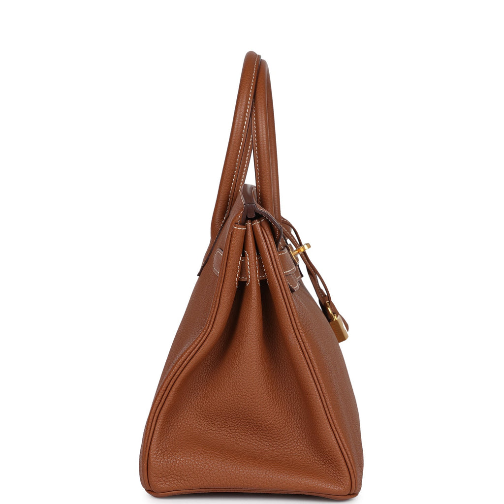 Hermes Birkin 30 Gold Togo Gold Hardware