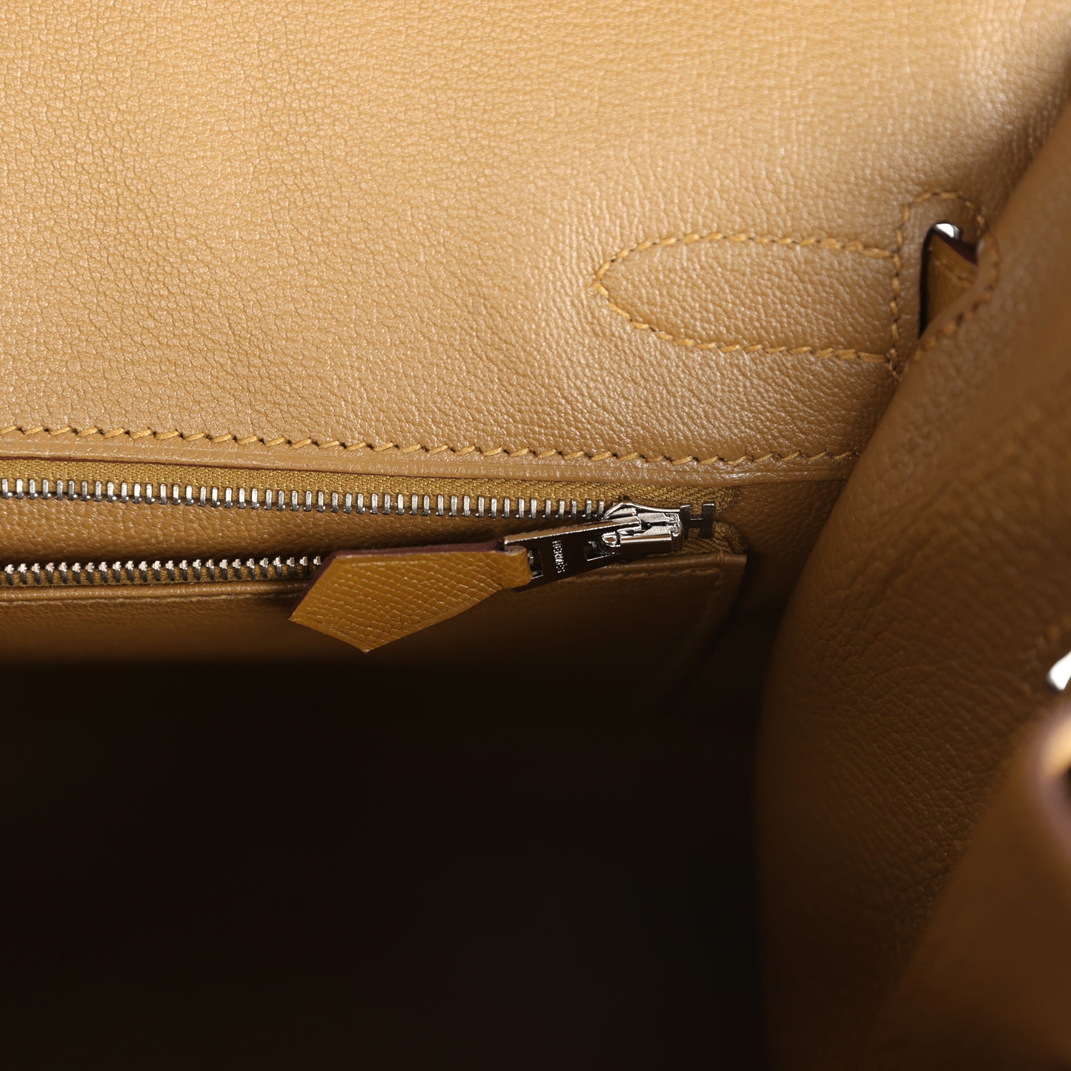Hermes Birkin Sellier 30 Bronze Dore Madame Palladium Hardware