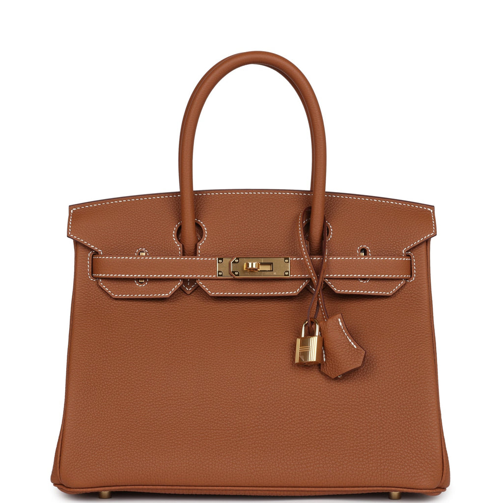 Hermes Birkin 30 Gold Togo Gold Hardware