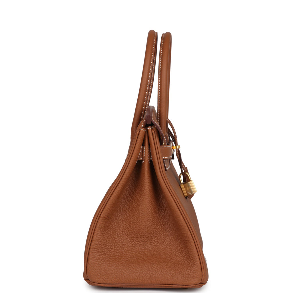 Hermes Birkin 30 Gold Togo Gold Hardware
