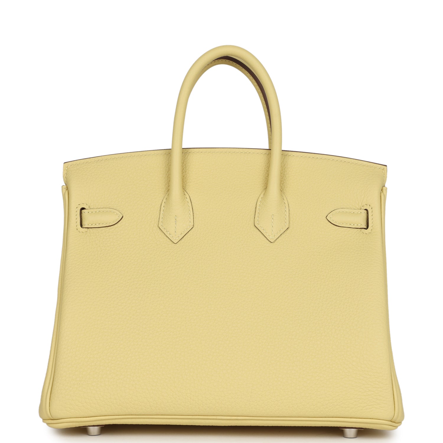 Hermes Birkin 25 Jaune Poussin Togo Palladium Hardware