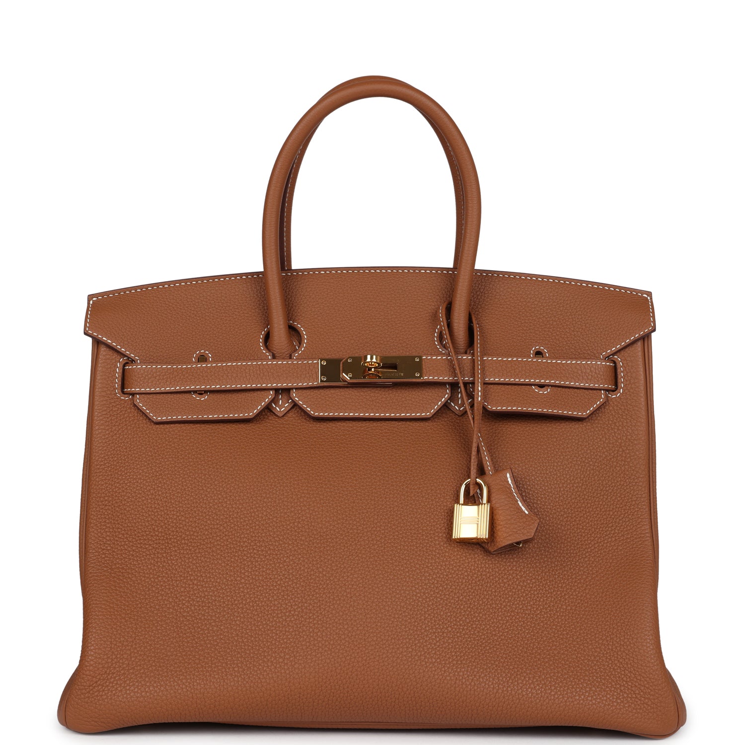 Hermes Birkin 35 Gold Togo Gold Hardware