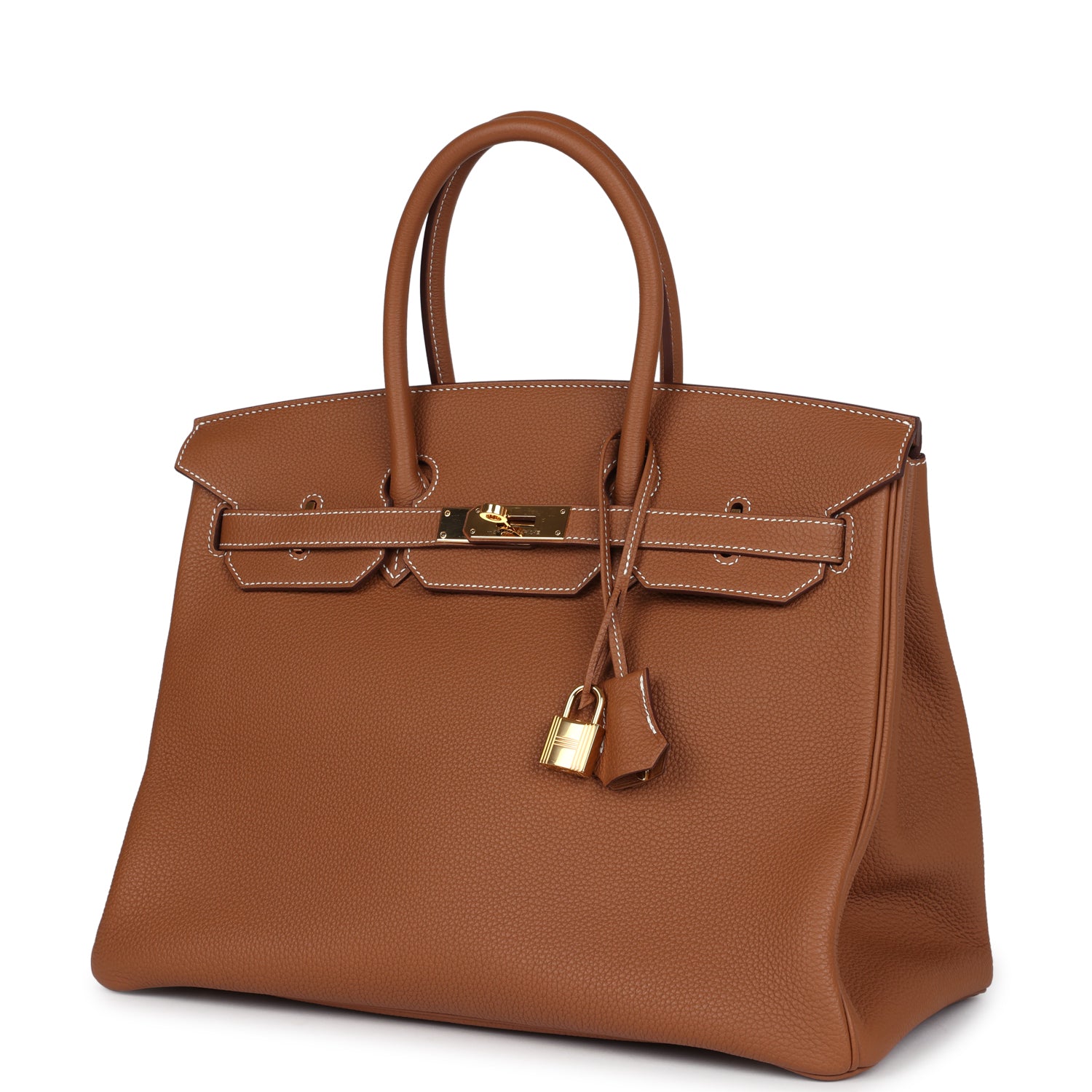 Hermes Birkin 35 Gold Togo Gold Hardware