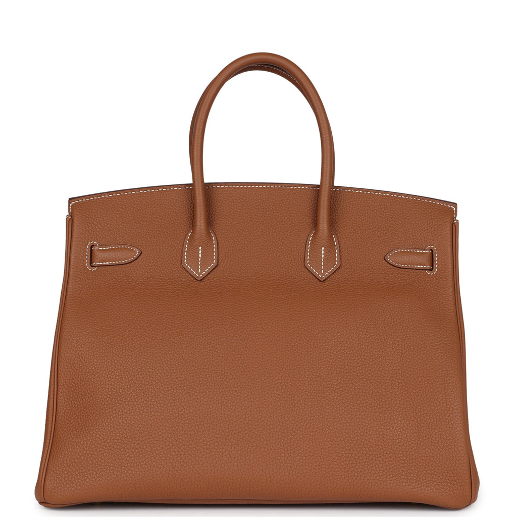 Hermes Birkin 35 Gold Togo Gold Hardware