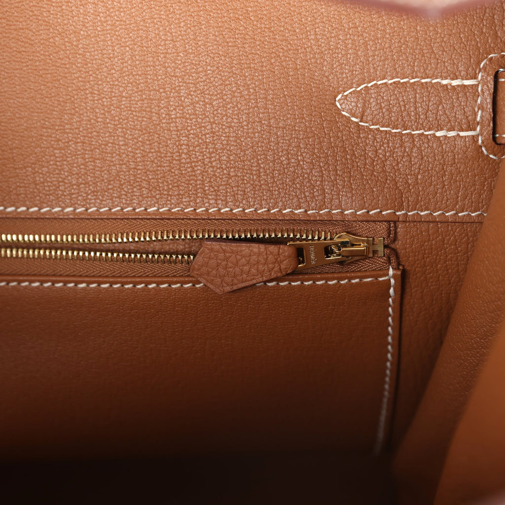 Hermes Birkin 35 Gold Togo Gold Hardware
