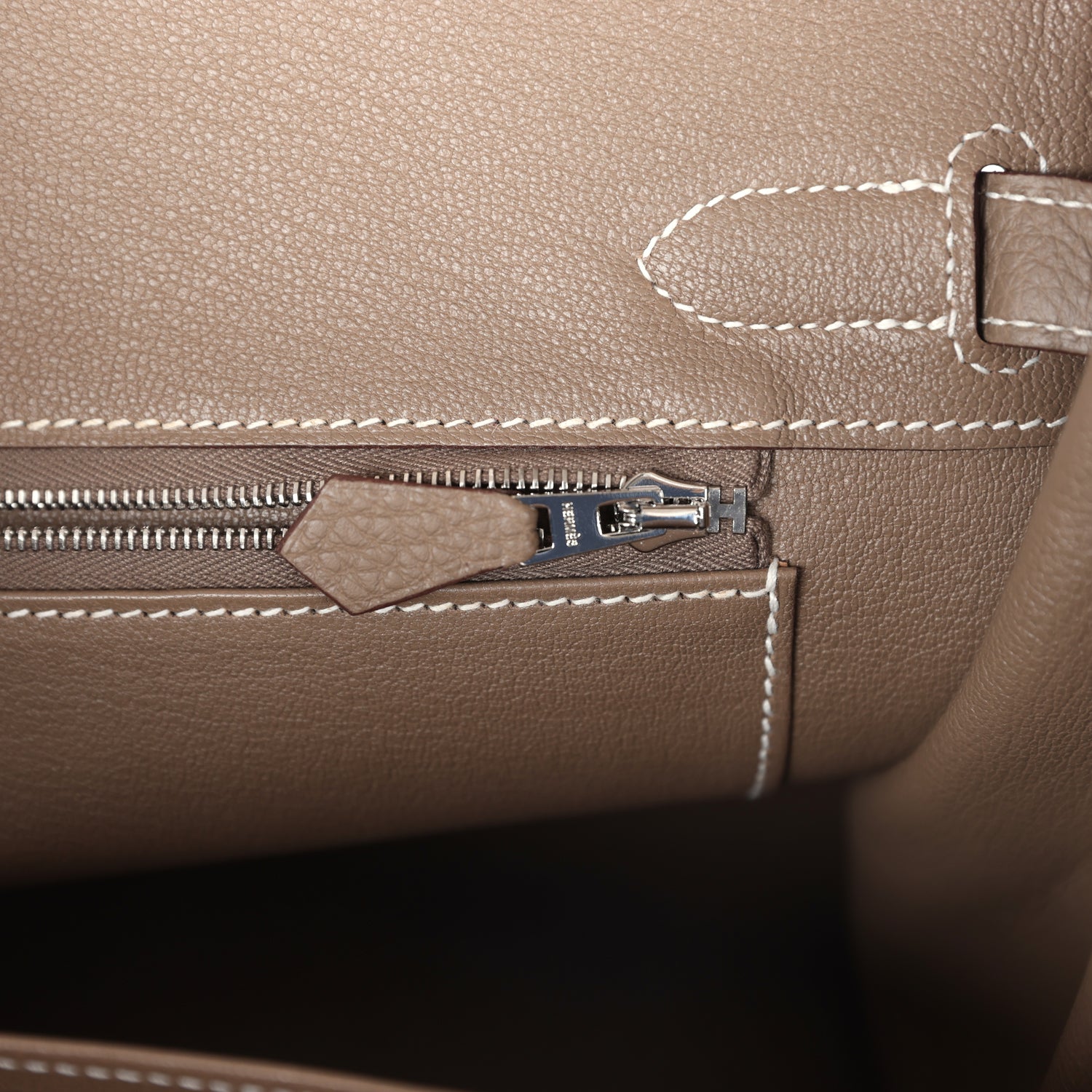 Hermes Birkin 30 Etoupe Togo Palladium Hardware