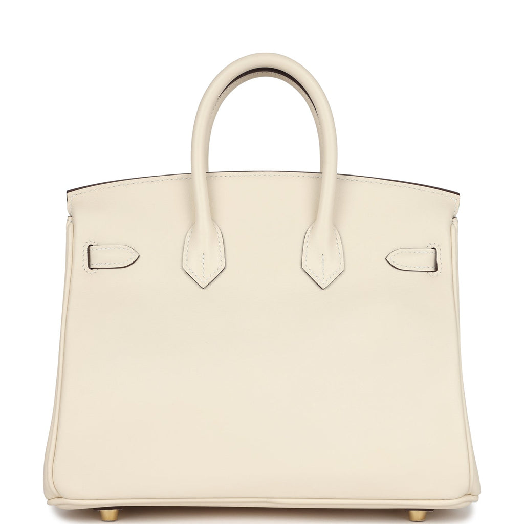 Hermes Birkin 25 Nata Swift Gold Hardware