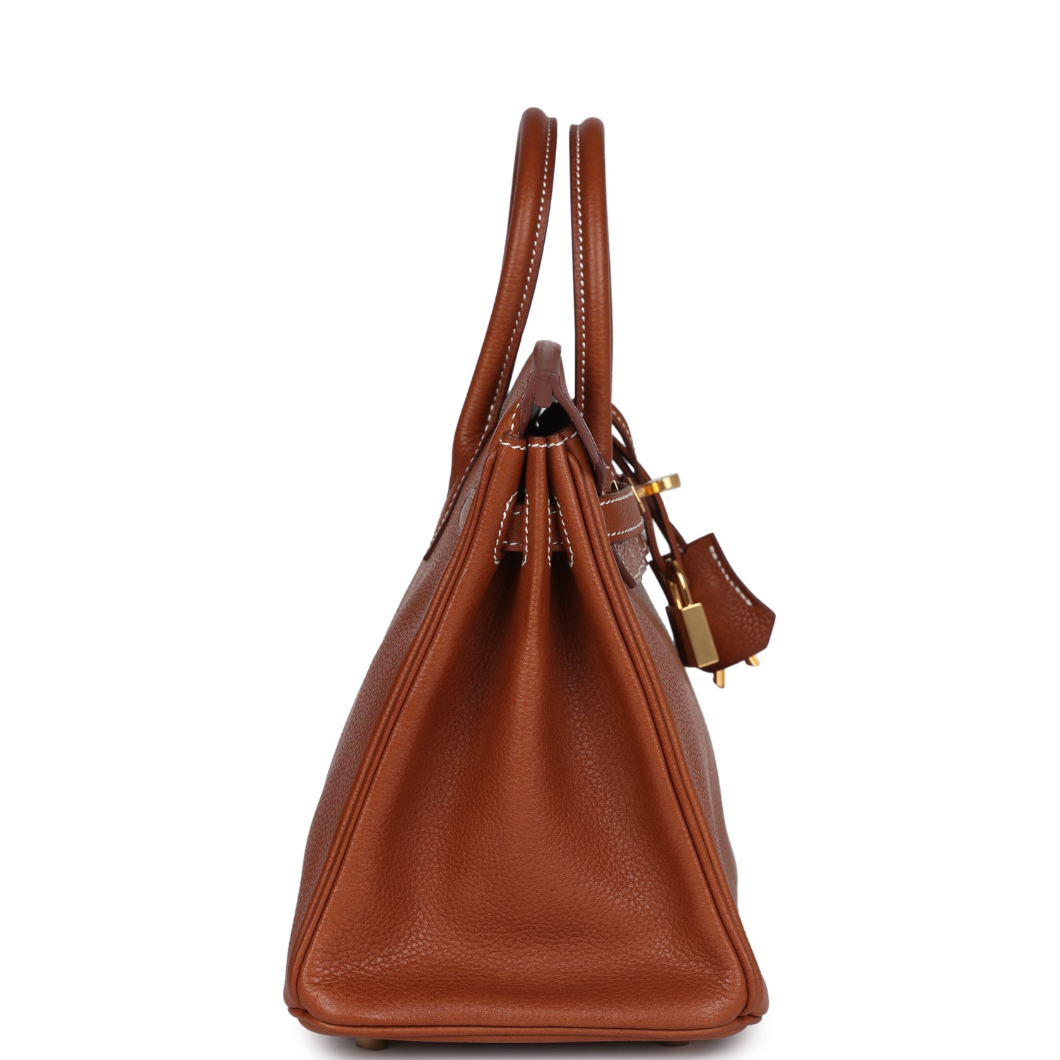 Hermes Birkin 25 Fauve Barenia Faubourg Gold Hardware