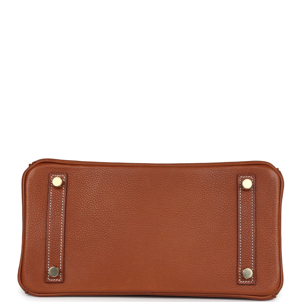 Hermes Birkin 25 Fauve Barenia Faubourg Gold Hardware