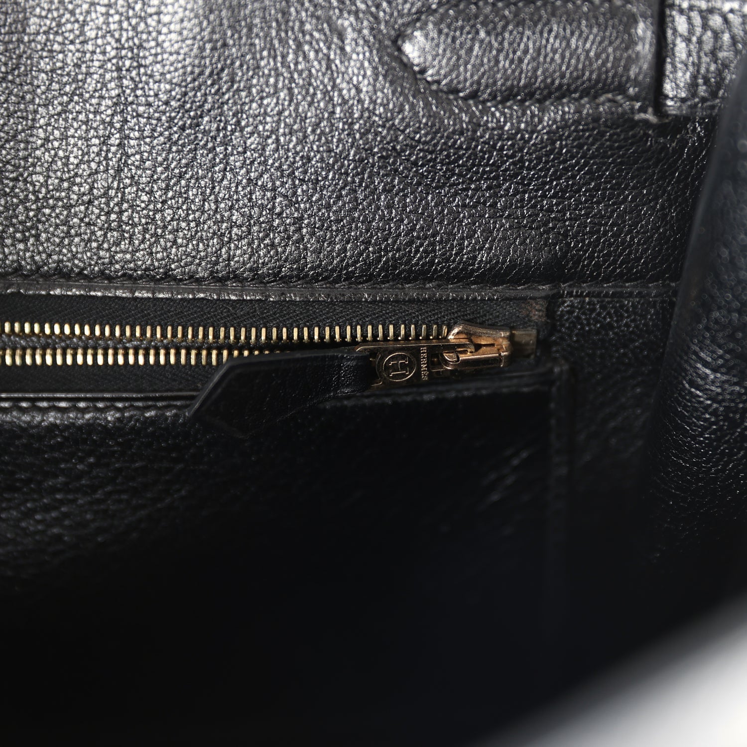 New Hermes HAC Birkin 32 Black Ardennes Gold Hardware