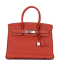New Hermes Birkin 30 Sanguine Fjord Palladium Hardware