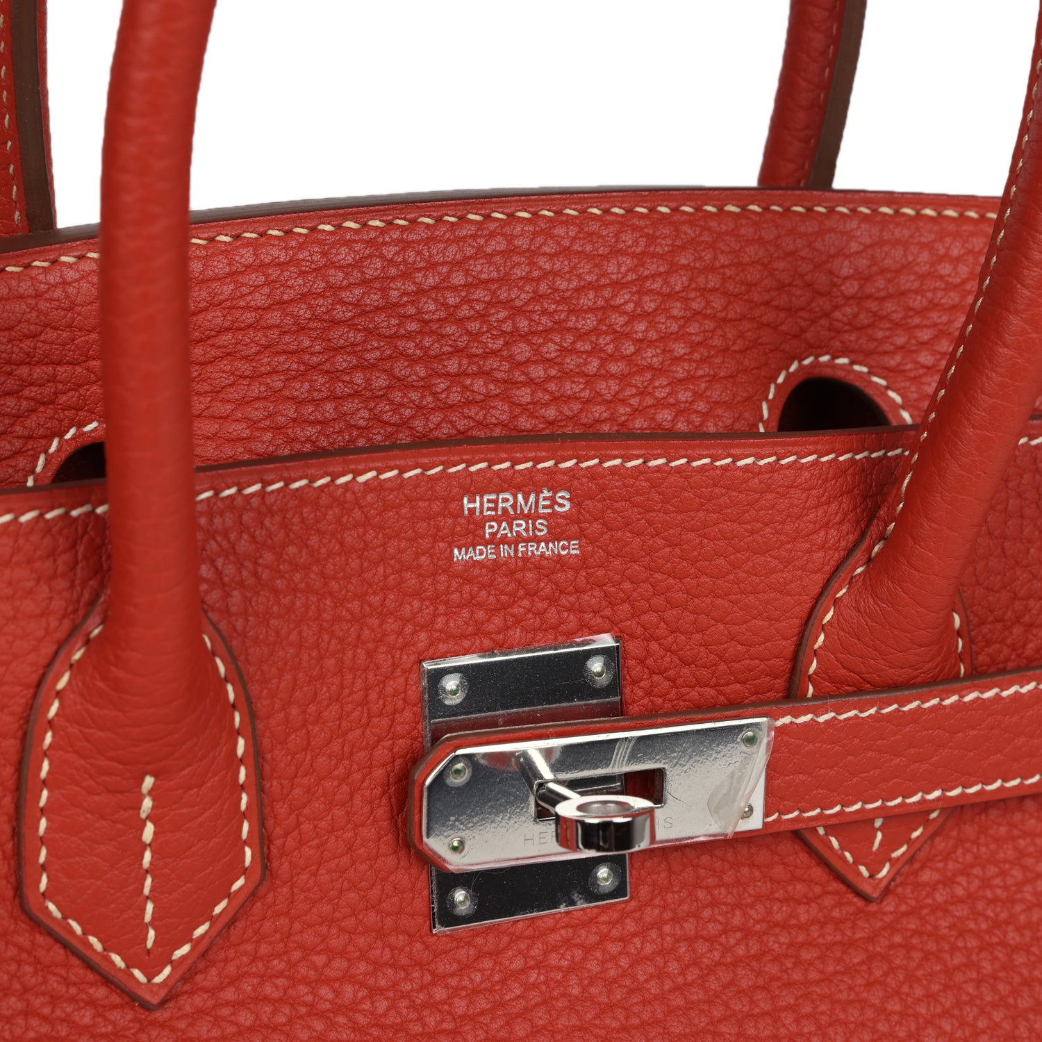 New Hermes Birkin 30 Sanguine Fjord Palladium Hardware
