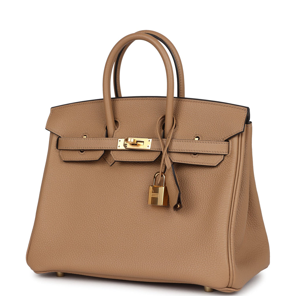 Hermes Birkin 25 Chai Togo Gold Hardware