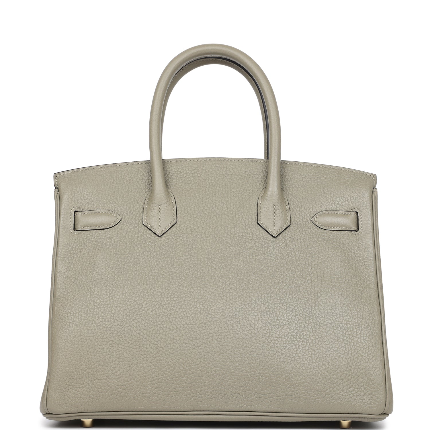 New Hermes Birkin 30 Sauge Clemence Gold Hardware