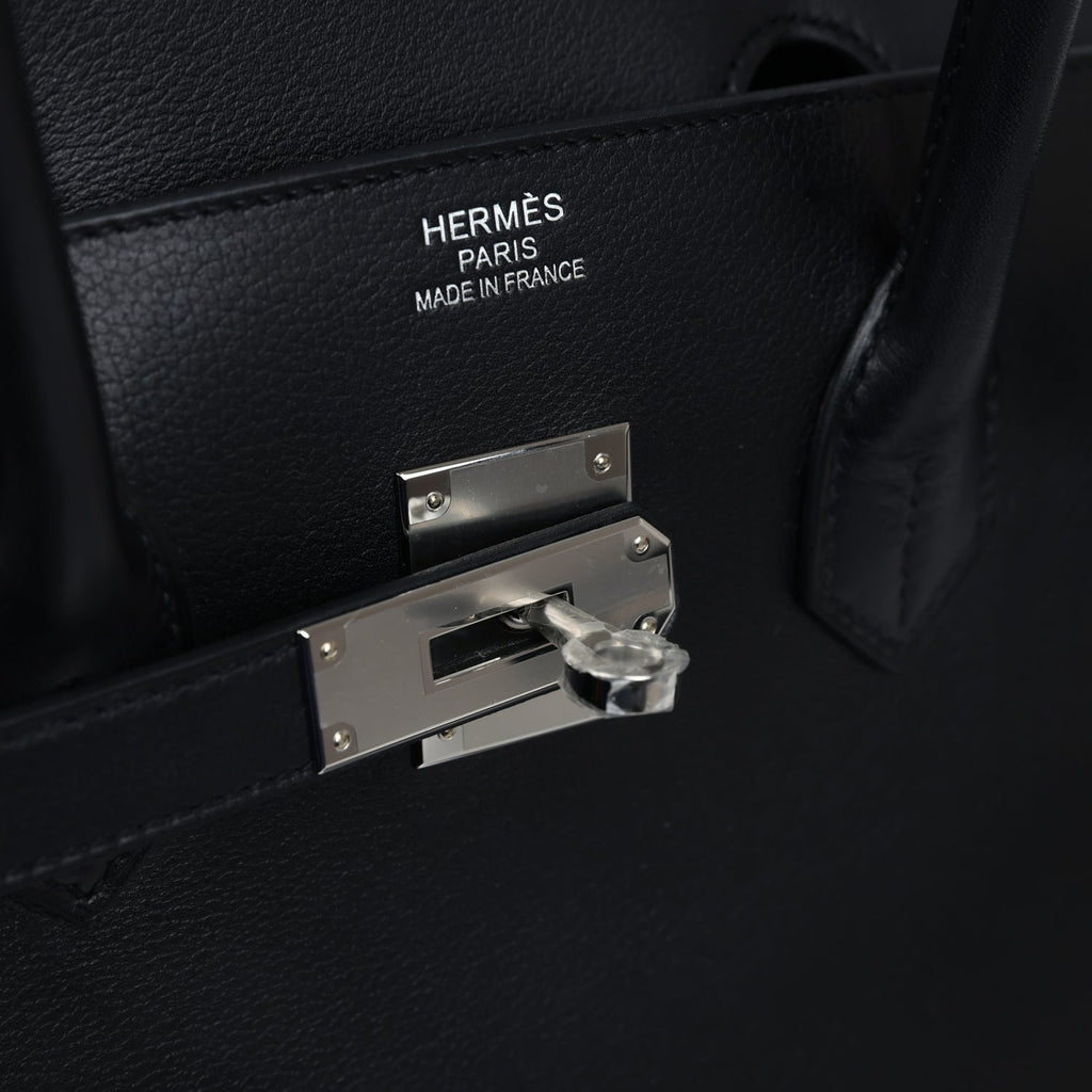 Hermes Birkin 35 Anate Black Evergrain Palladium Hardware Payment 2