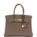 Hermes Birkin 30 Etoupe Epsom Gold Hardware (split payment)