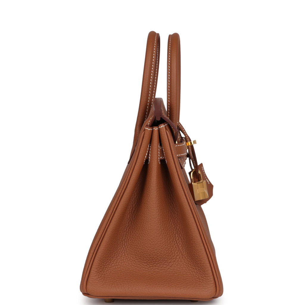 Remaining Balance for Hermes Birkin 25 Gold Togo Gold Hardware